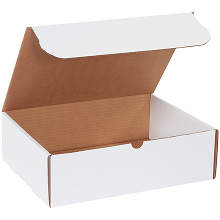 13 x 10 x 4" White Literature Mailers